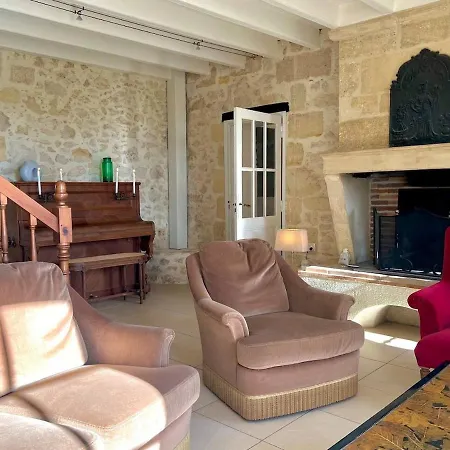 Charmante Maison En Pierre, Proche De St Emilion *