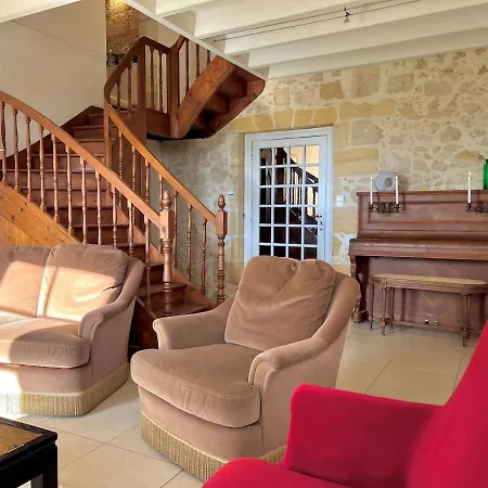 Charmante Maison En Pierre, Proche De St Emilion Montagne